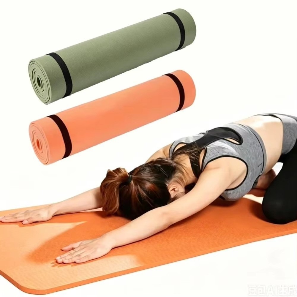 Pilates Yoga Mat Workout - 180×50cm Multicolor EVA Non-Slip Mat 6mm
