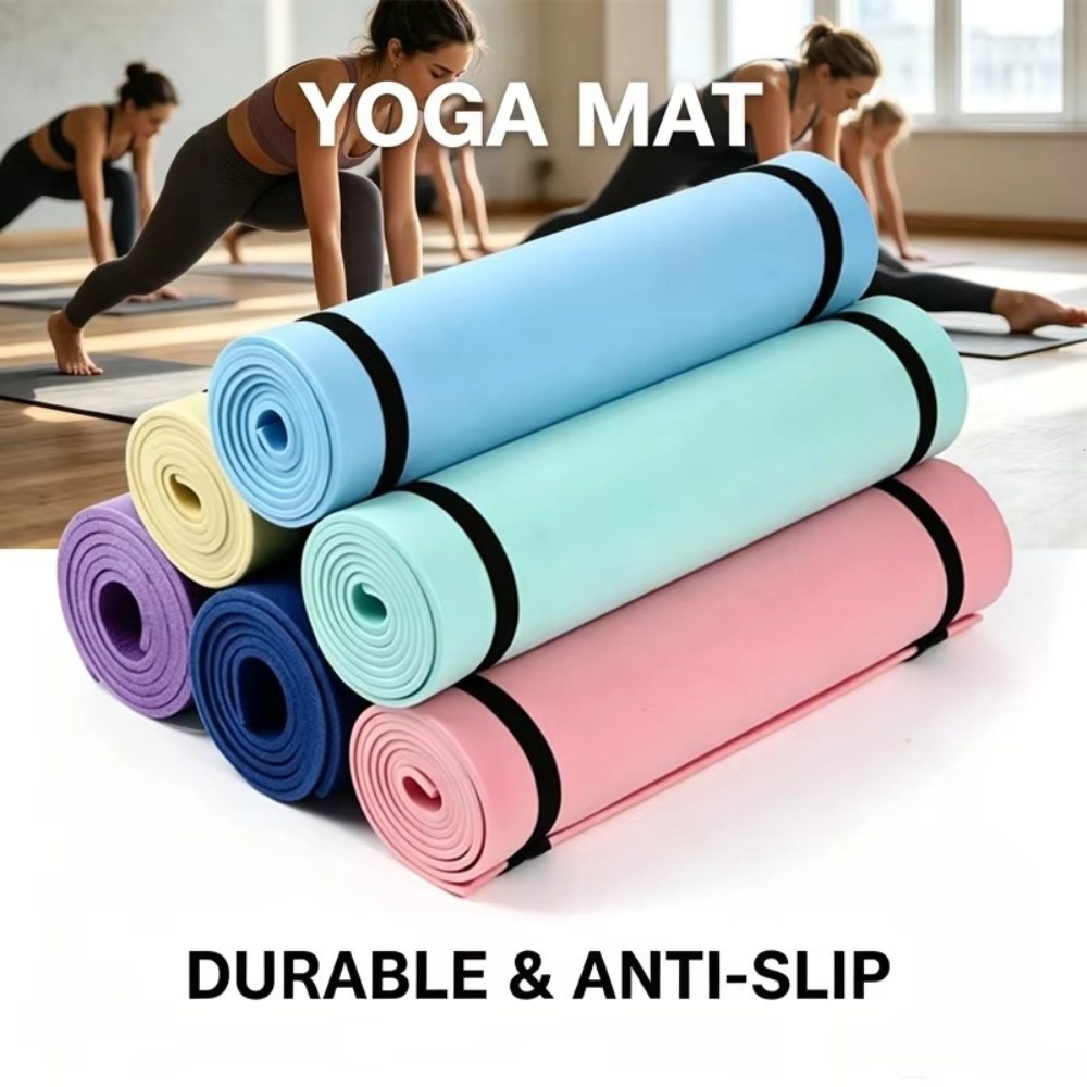 180×50cm Multicolor EVA Non-Sl - Pilates Yoga Mat Workout 评论和价格