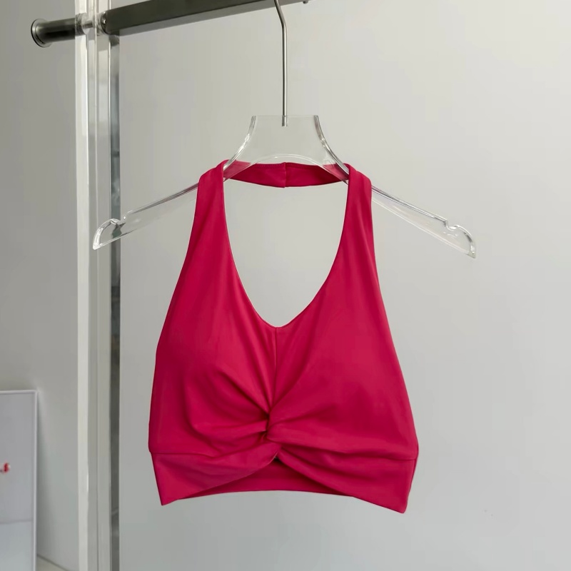 Halter Twist Sports Bra Women  - Pilates Yoga Top 评论和价格