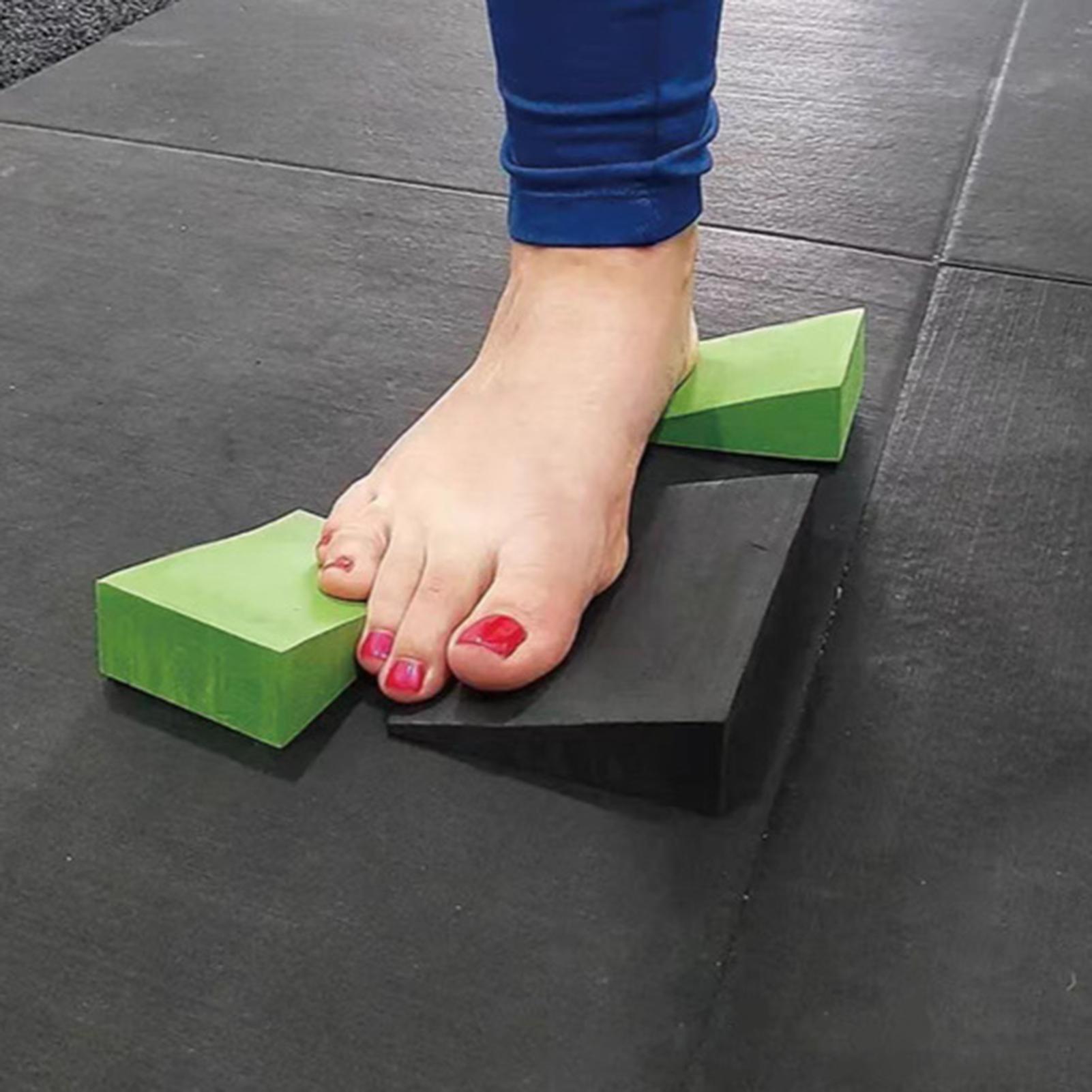 3Pcs Yoga Wedge Blocks EVA Foa - Pilates Yoga Board 评论和价格