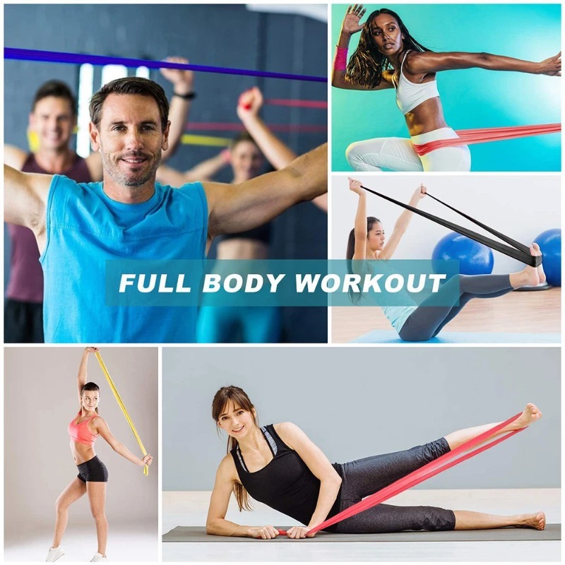 Natural Latex Resistance Bands - Pilates Yoga Board 评论和价格