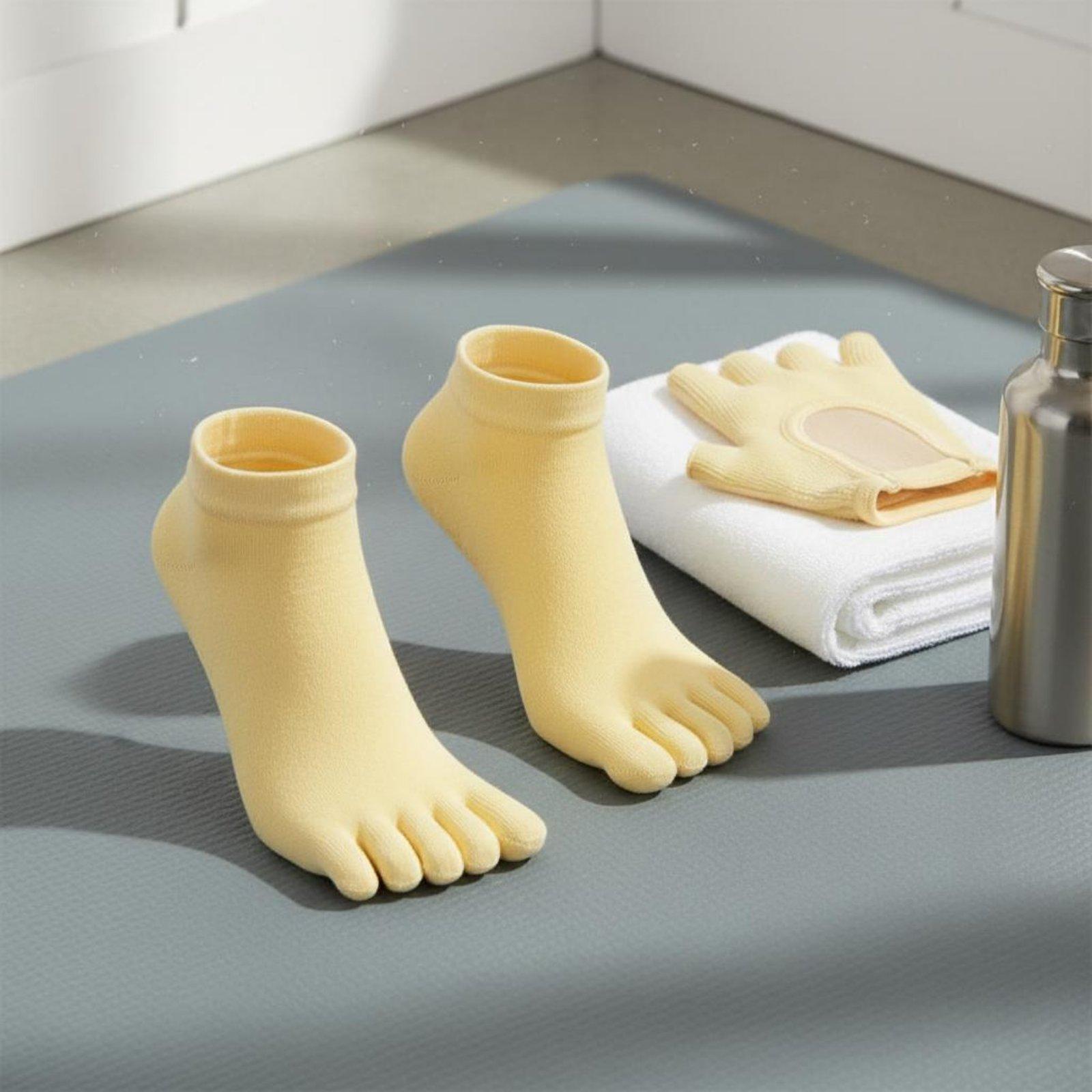 Anti-slip Sport Socks for Wome - Pilates Yoga Grip Socks 评论和价格
