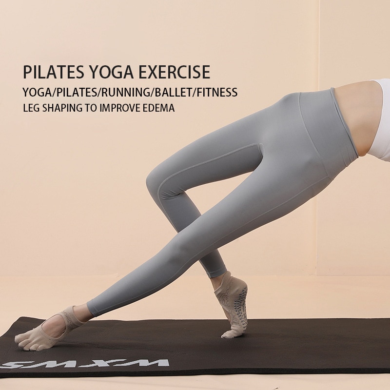 Women Yoga Toe Socks High Qual - Pilates Yoga Grip Socks 评论和价格