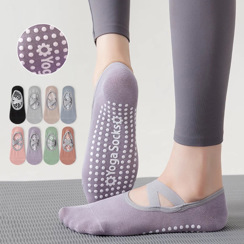 Breathable Towel Bottom Yoga S - Pilates Yoga Grip Socks 评论和价格