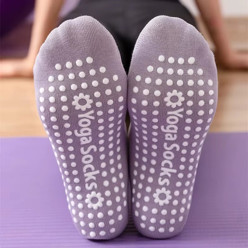 Breathable Towel Bottom Yoga S - Pilates Yoga Grip Socks 评论和价格