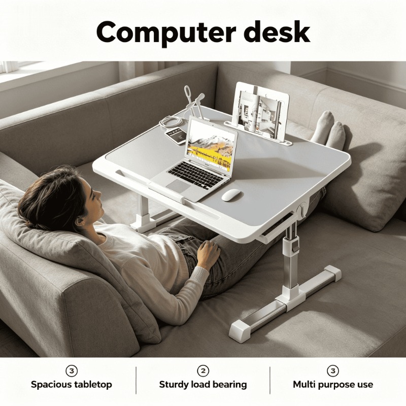 Bedroom Office Desk Compact Co - Inversion Table Fold 评论和价格