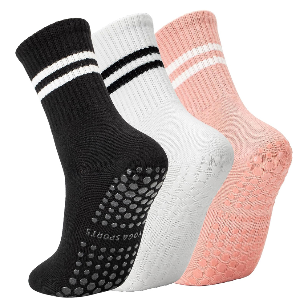 Yoga Pilates Socks with Grips  - Pilates Yoga Grip Socks 评论和价格