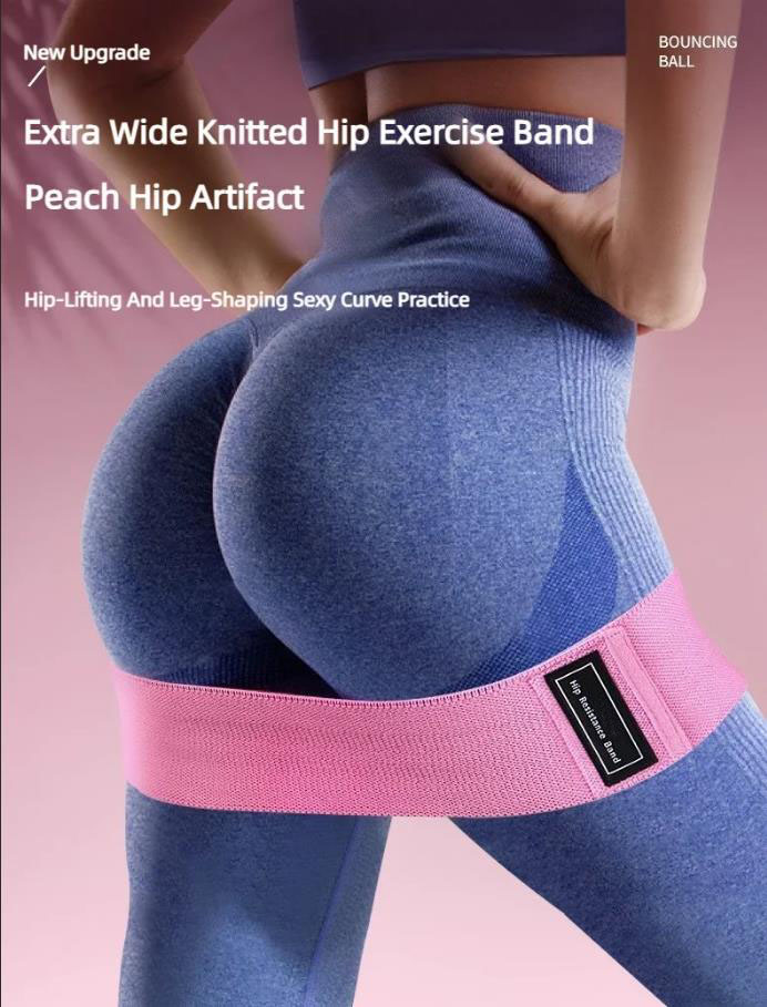 3Pcs Fabric Resistance Hip Boo - Pilates Yoga Board 评论和价格
