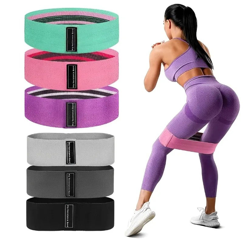 3Pcs Fabric Resistance Hip Boo - Pilates Yoga Board 评论和价格
