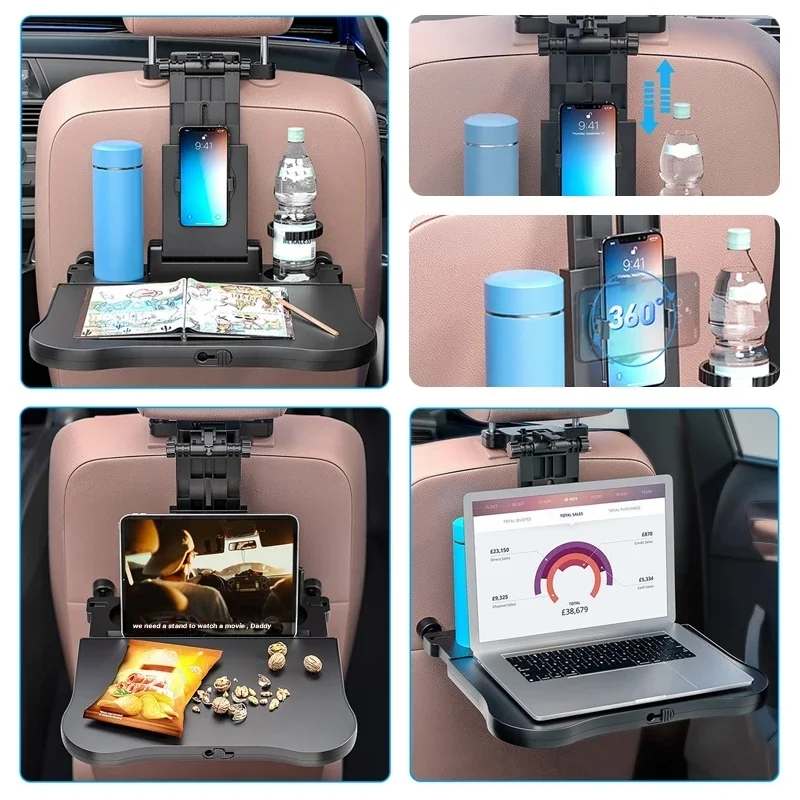 Car Back Seat Foldable Table T - Inversion Table Fold 评论和价格