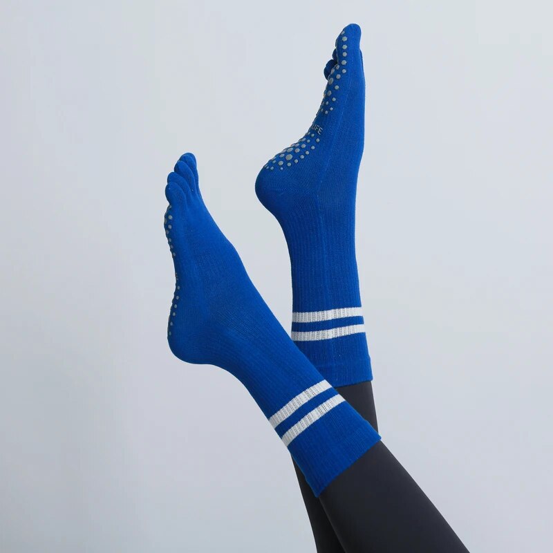 Women Breathable Yoga Socks Mi - Pilates Yoga Grip Socks 评论和价格