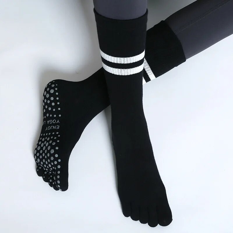 Women Breathable Yoga Socks Mi - Pilates Yoga Grip Socks 评论和价格
