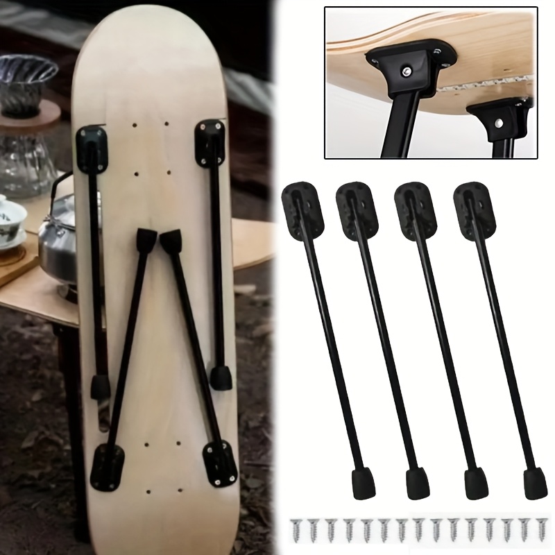 4Pcs Metal Folding Table Legs, - Inversion Table Fold 评论和价格