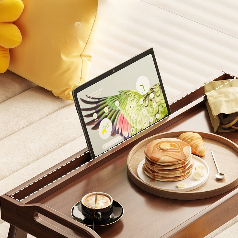 Portable Bamboo Breakfast Tabl - Inversion Table Fold 评论和价格